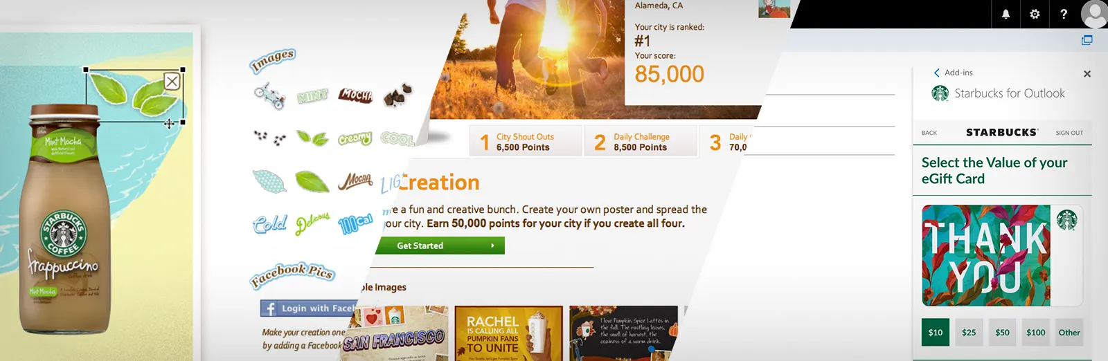 Starbucks project screenshot